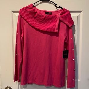 NWT pink sweater